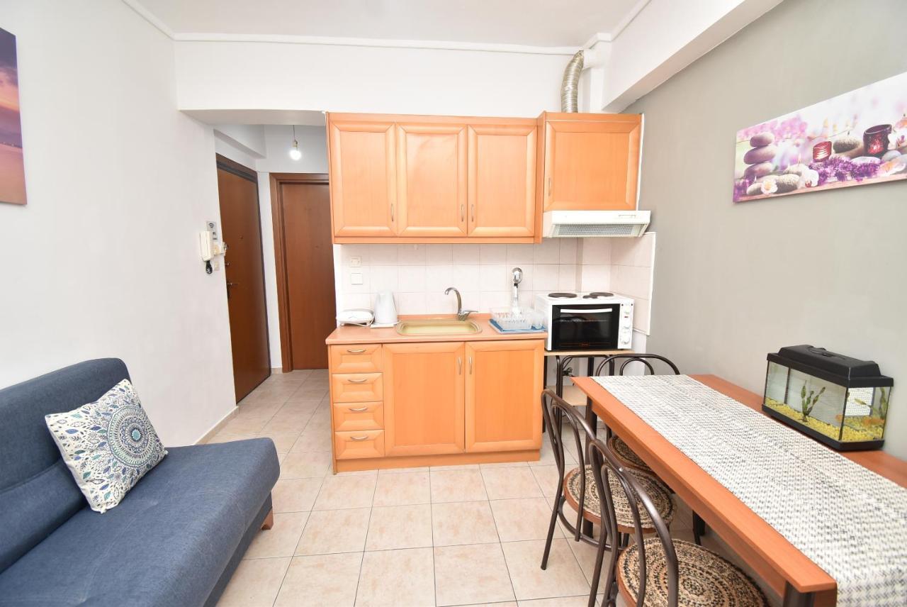 Central Apartment Thessaloniki-Easy Parking Buitenkant foto